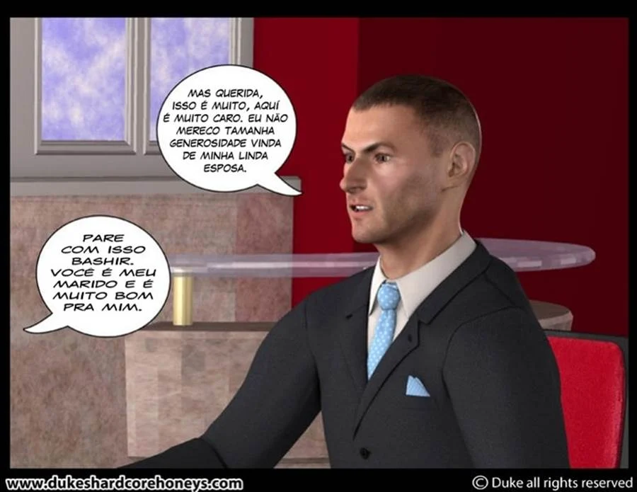 Jantaram a Milf Safada da Vizinha em 3D Explícito