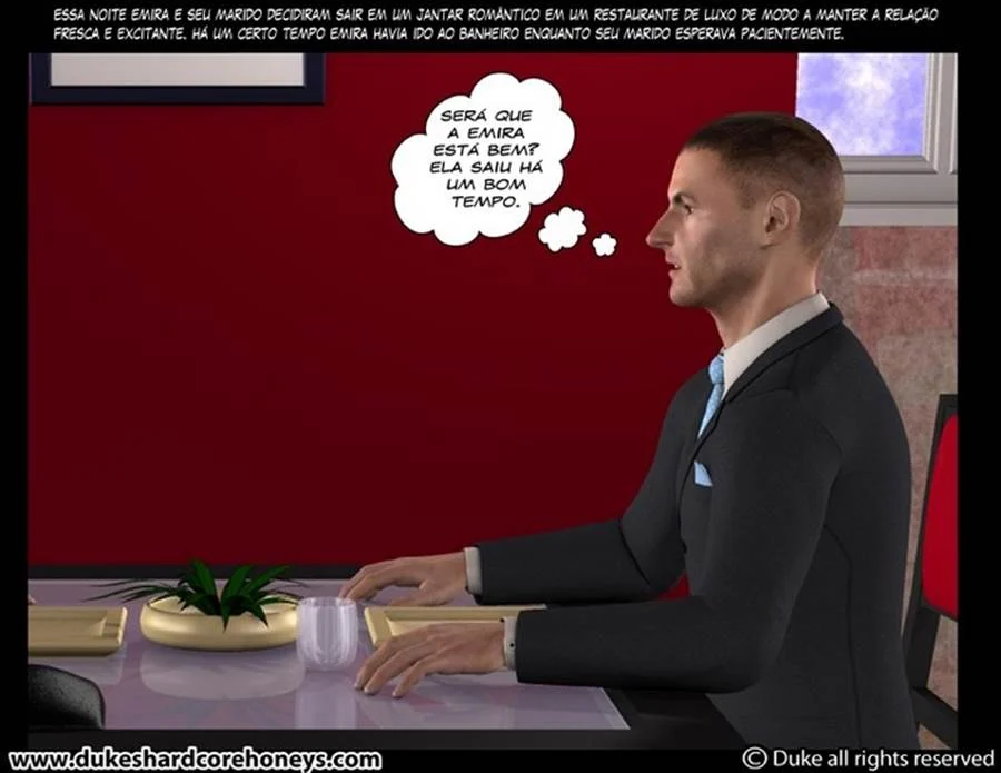 Senhora Hani: Janta Erótica com Fodas Quentes em 3D Explícito