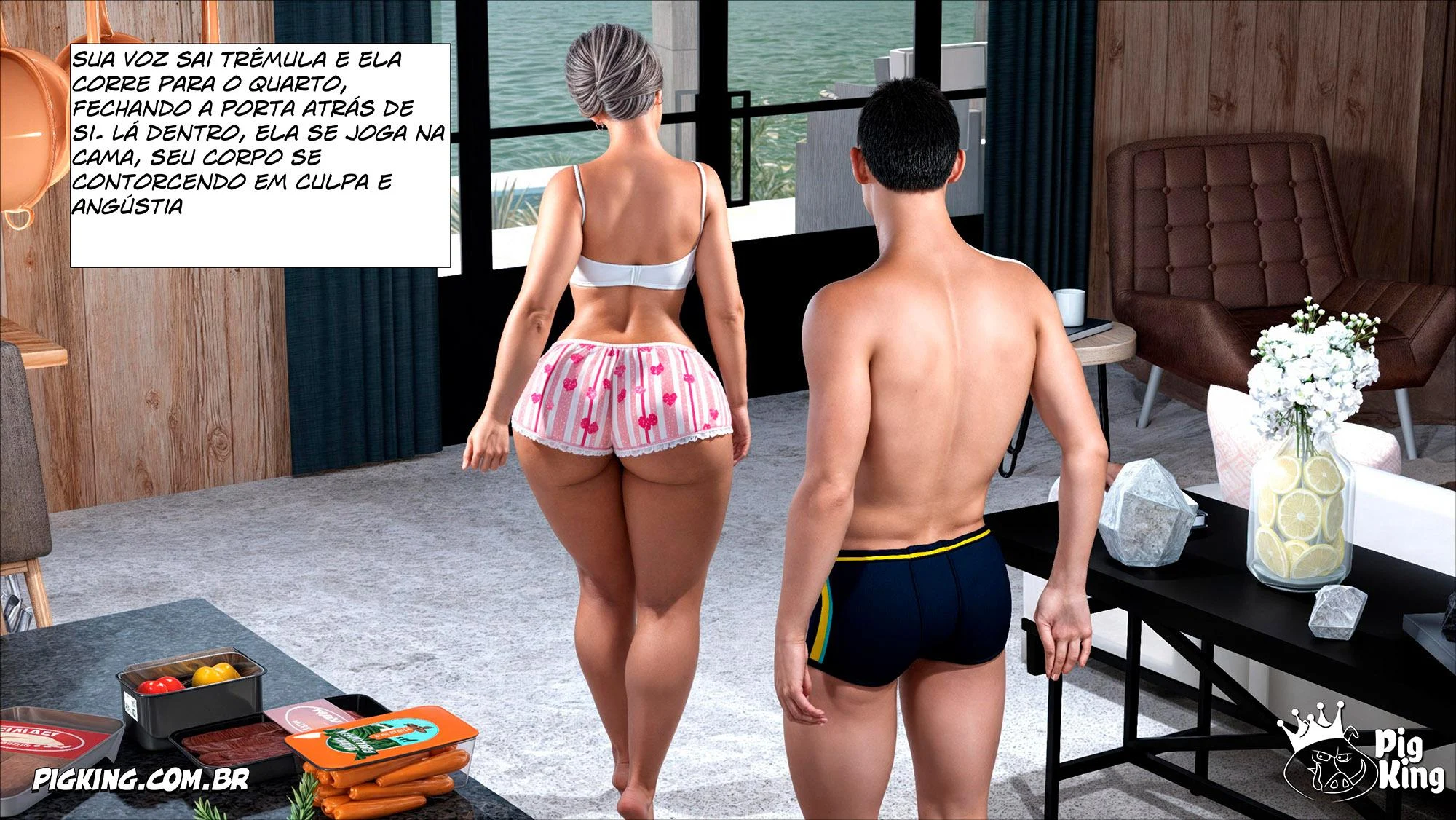 Luxuriosa: Os Amantes Selvagens de Camila em 3D Explícito