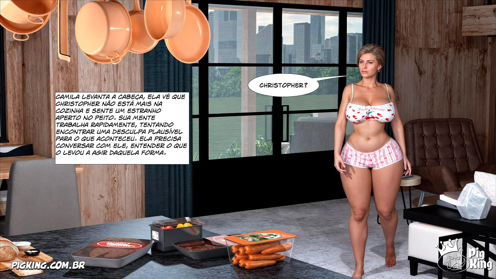 HQ 3D Explícita: Ms. Camila Parte 2 - Delírios Proibidos com PigKing