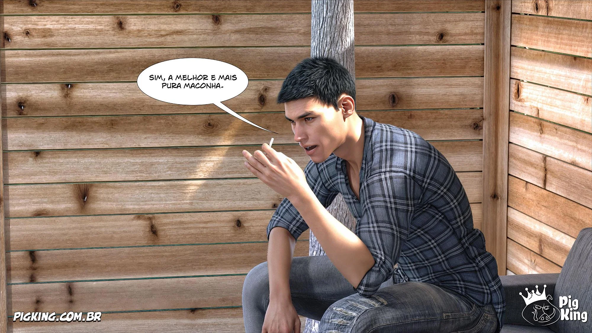 Cenas Explícitas: Quadrinhos 3D da Gostosa Camila com Cenas Quentes