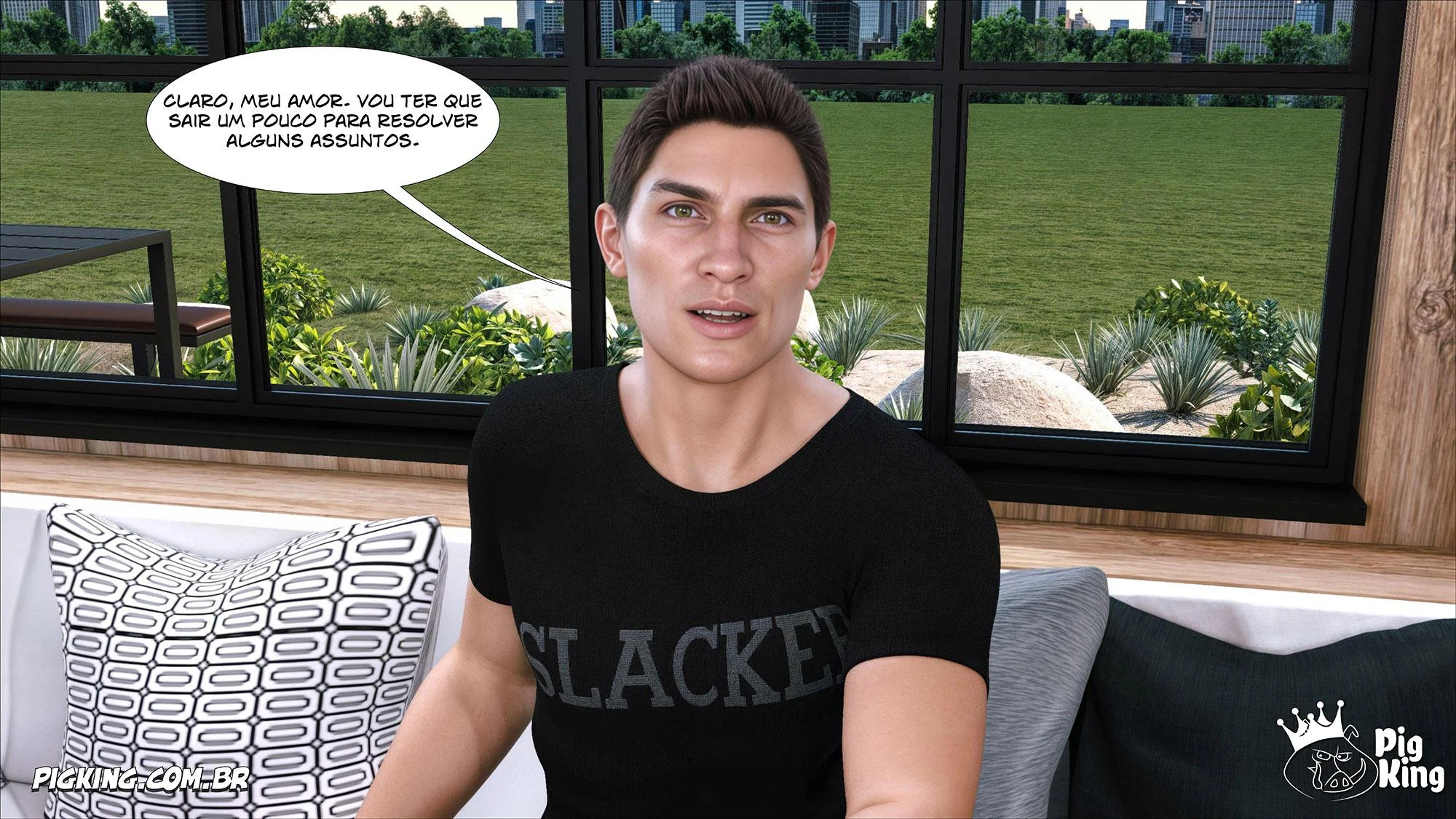 Tesão 3D: Camila 05 e PigKing em Quadrinhos de Putaria Explícita