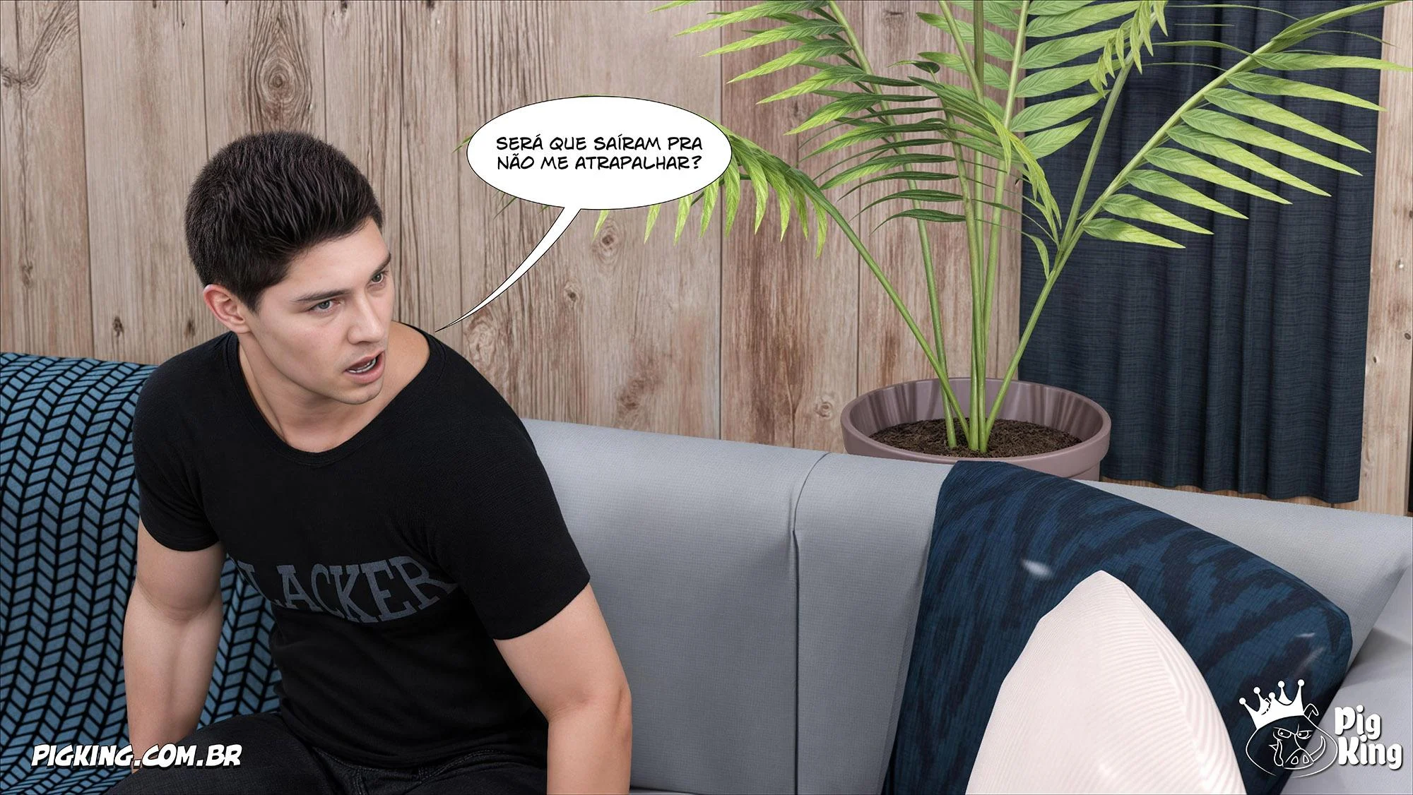 Tesão em Quadrinhos 3D: Ms. Camila 06 - Fodas Explícitas do PigKing