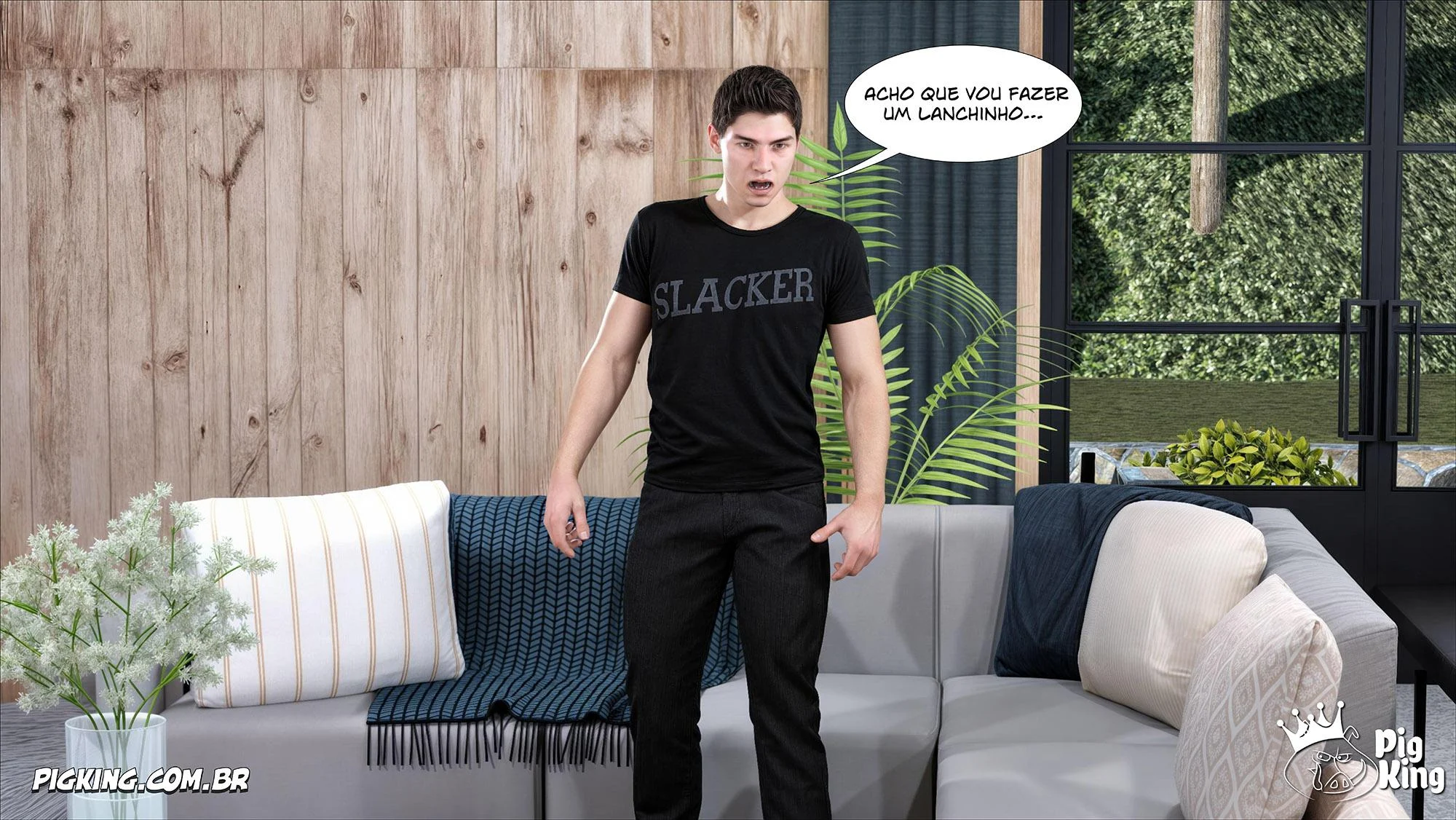 Tesão em Quadrinhos 3D: Ms. Camila 06 - Fodas Explícitas do PigKing