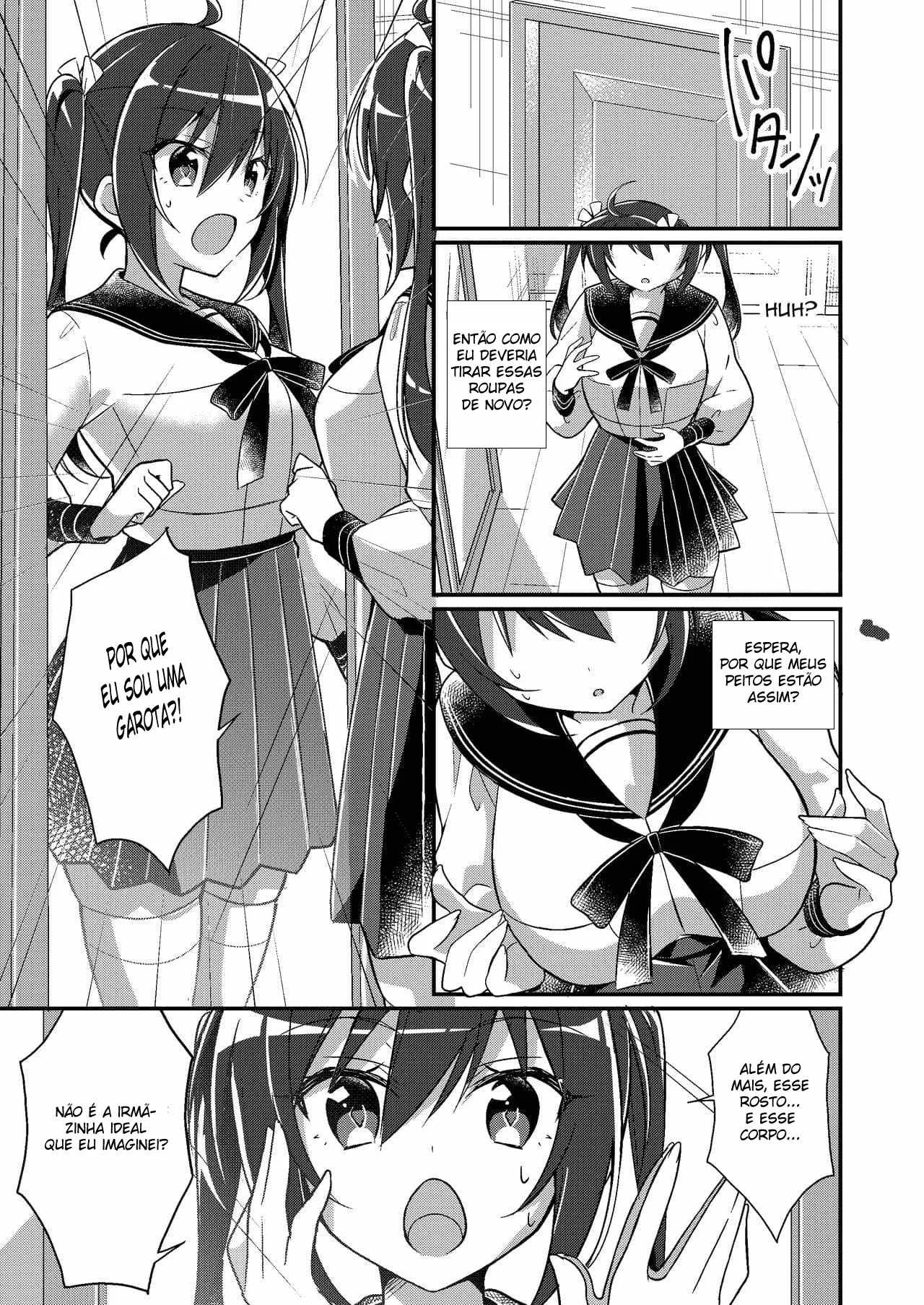 Torne-se a Irmãzinha Mais Safada em HQ Explícita de Sexo Proibido