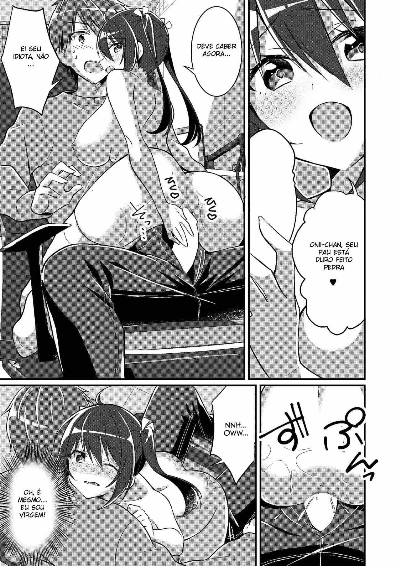 Torne-se a Irmãzinha Mais Safada em HQ Explícita de Sexo Proibido