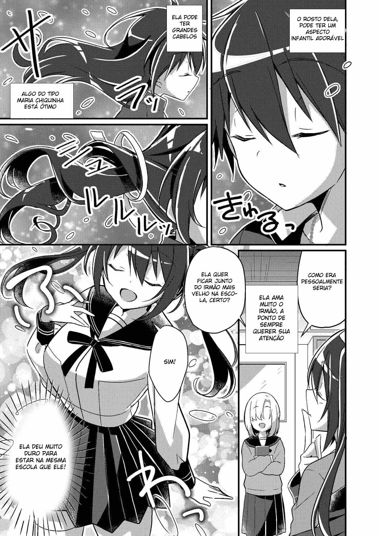 Torne-se a Irmãzinha Mais Safada em HQ Explícita de Sexo Proibido