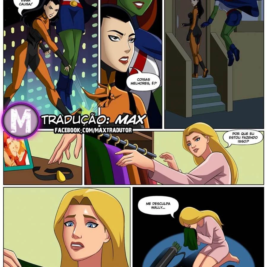 Sexo Explícito com as Heroínas da DC: Fodas Incontroláveis em HQ Erótica