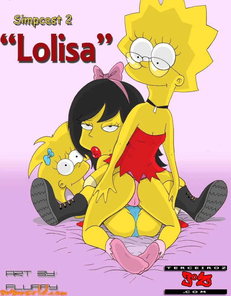 Simpsons Proibido: Foda em Família no Sofá da Sala - Hentai XXX