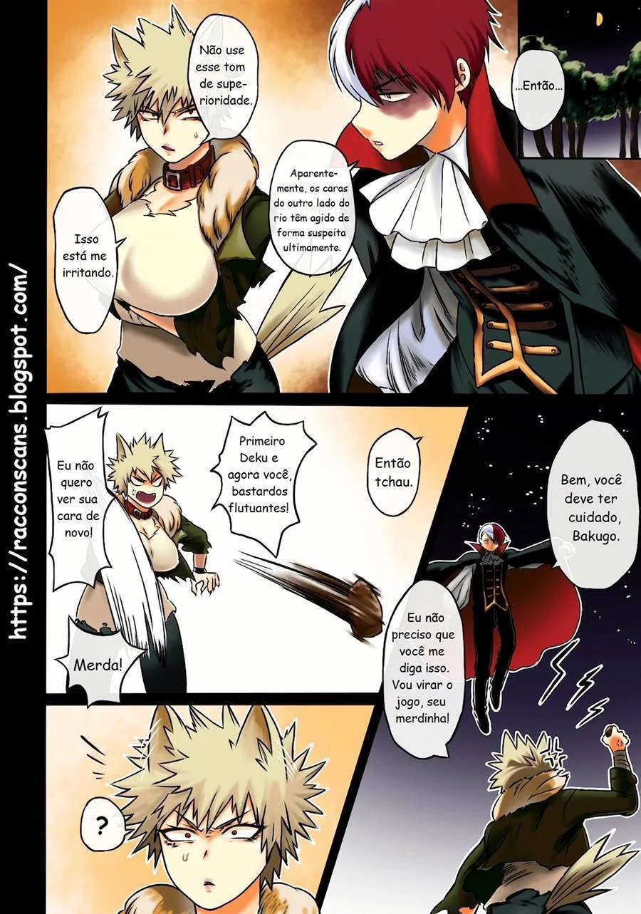 Cadelinha no Cio: A Katsuki do Colégio U.A. implora por pica em HQ erótica