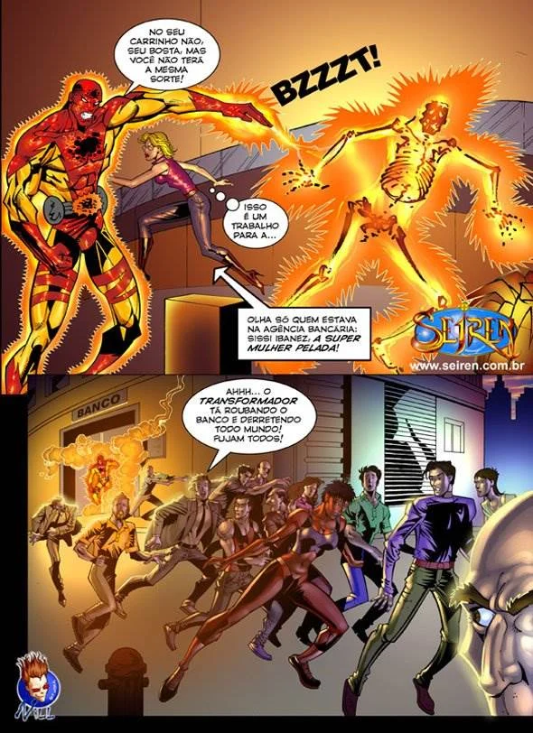 Mulher Maravilha e Supergirl: Chupadas Explícitas nos Quadrinhos Eróticos