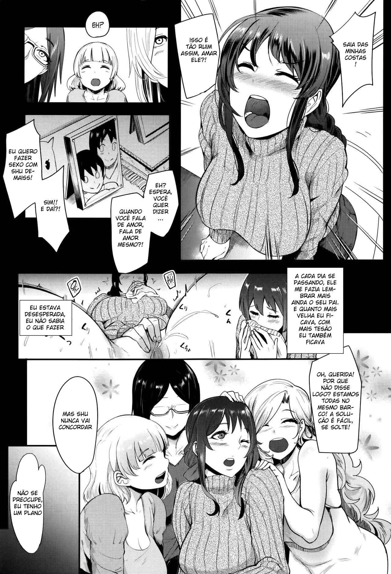 Mulheres Que Desejam Prazer Fora da Maternidade 5: Quadrinhos Eróticos Explícitos