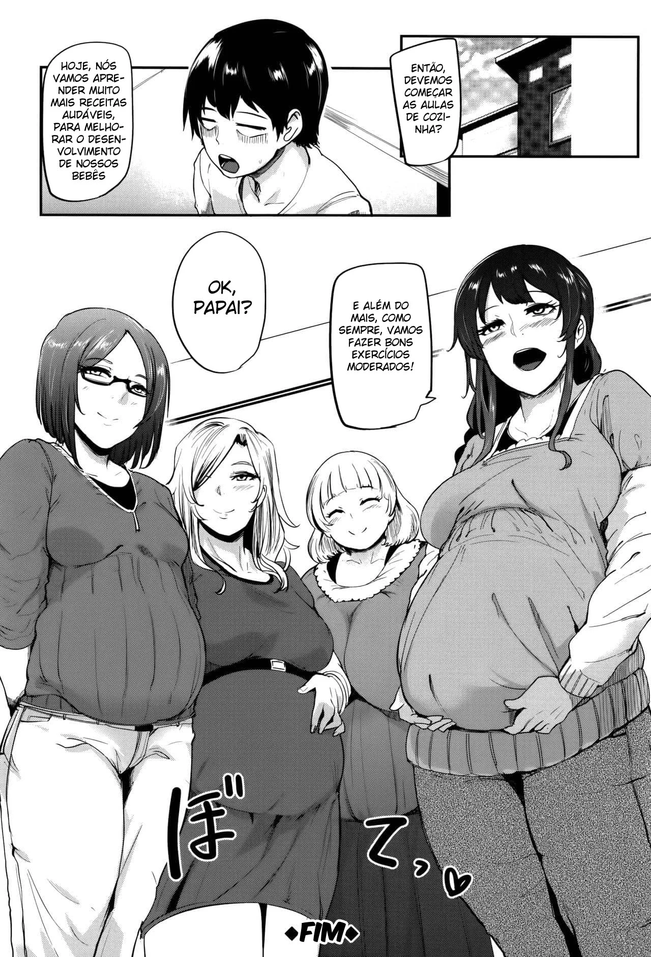 Mulheres Que Desejam Prazer Fora da Maternidade 5: Quadrinhos Eróticos Explícitos