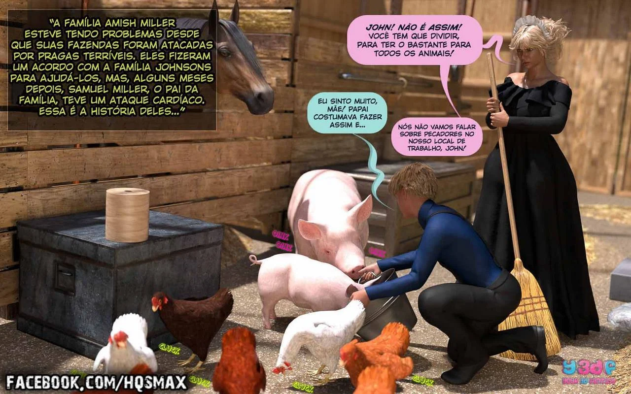 Deuteronomy: Quadrinhos Eróticos 3D com Cenas Explícitas de Porno Deuteronomy: Quadrinhos Eróticos 3D com Cenas Explícitas de Porno