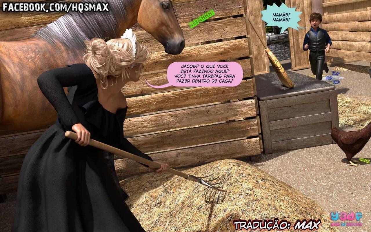 Deuteronomy: Quadrinhos Eróticos 3D com Cenas Explícitas de Porno