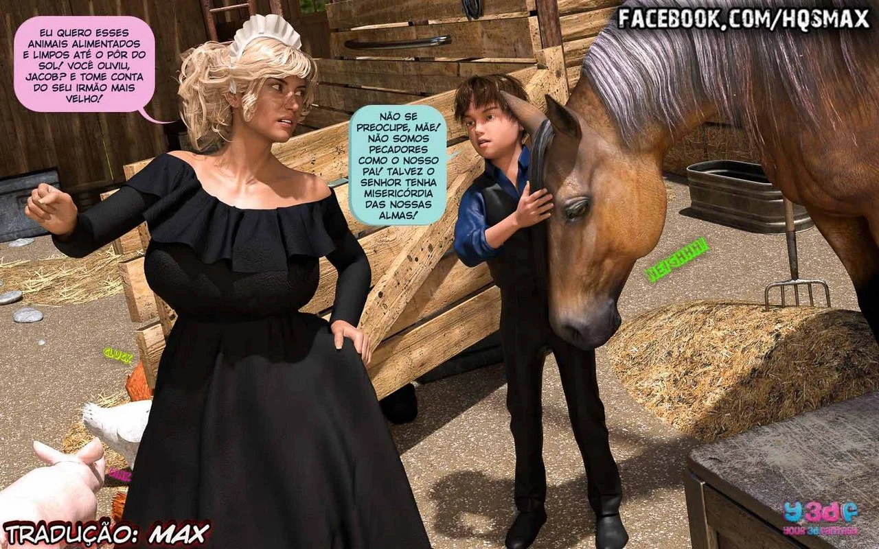 Deuteronomy: Quadrinhos Eróticos 3D com Cenas Explícitas de Porno Deuteronomy: Quadrinhos Eróticos 3D com Cenas Explícitas de Porno