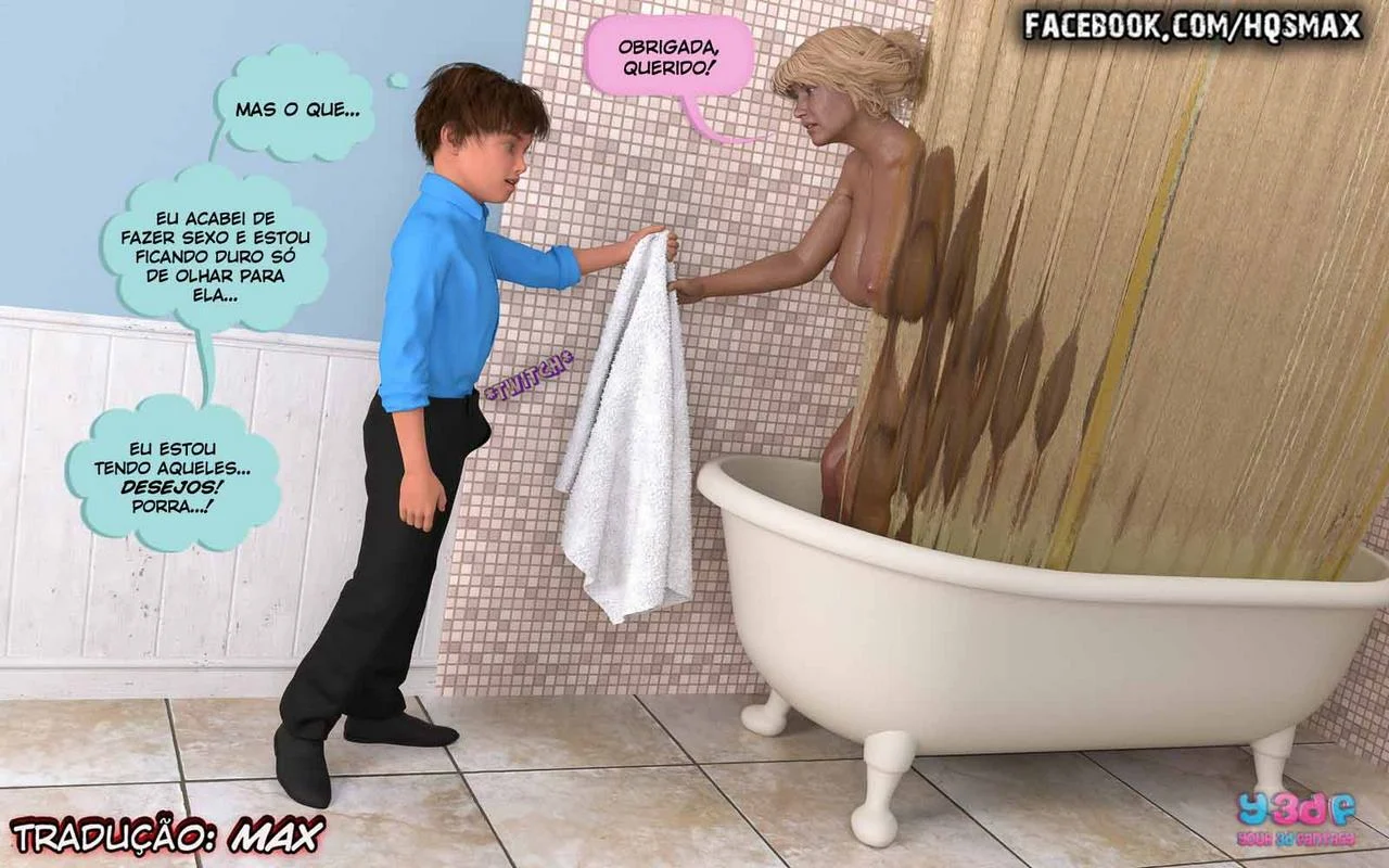 Deuteronomy: Quadrinhos Eróticos 3D com Cenas Explícitas de Porno