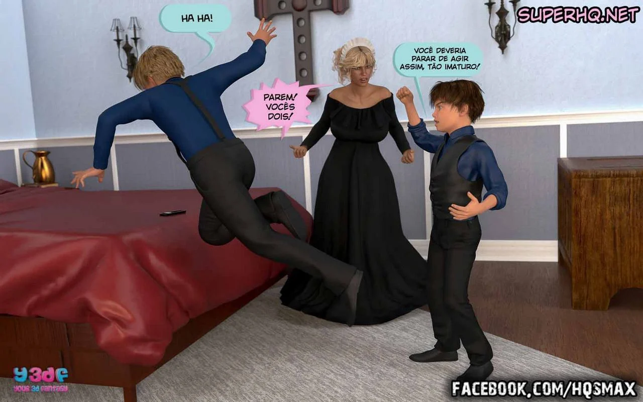 Deuteronomy: Quadrinhos Eróticos 3D com Cenas Explícitas de Porno Deuteronomy: Quadrinhos Eróticos 3D com Cenas Explícitas de Porno