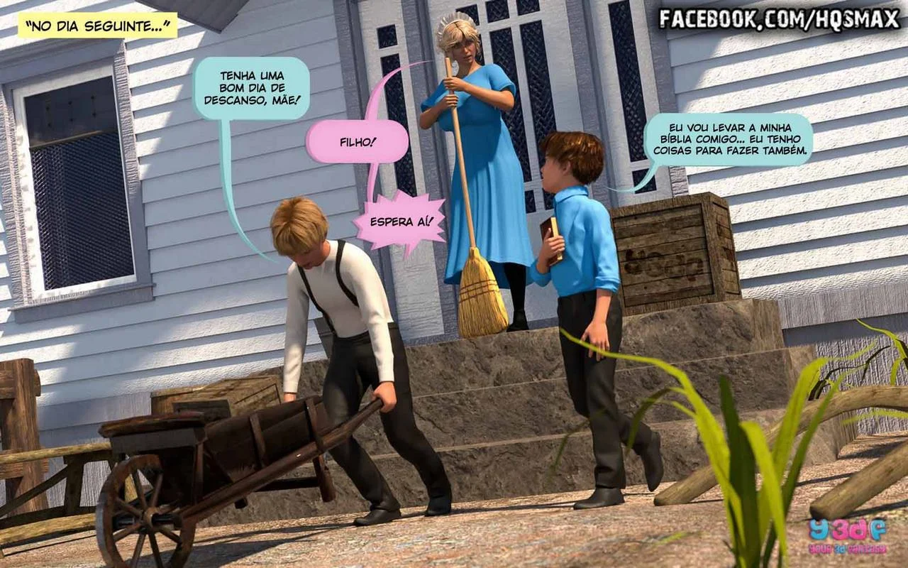 Deuteronomy: Quadrinhos Eróticos 3D com Cenas Explícitas de Porno Deuteronomy: Quadrinhos Eróticos 3D com Cenas Explícitas de Porno