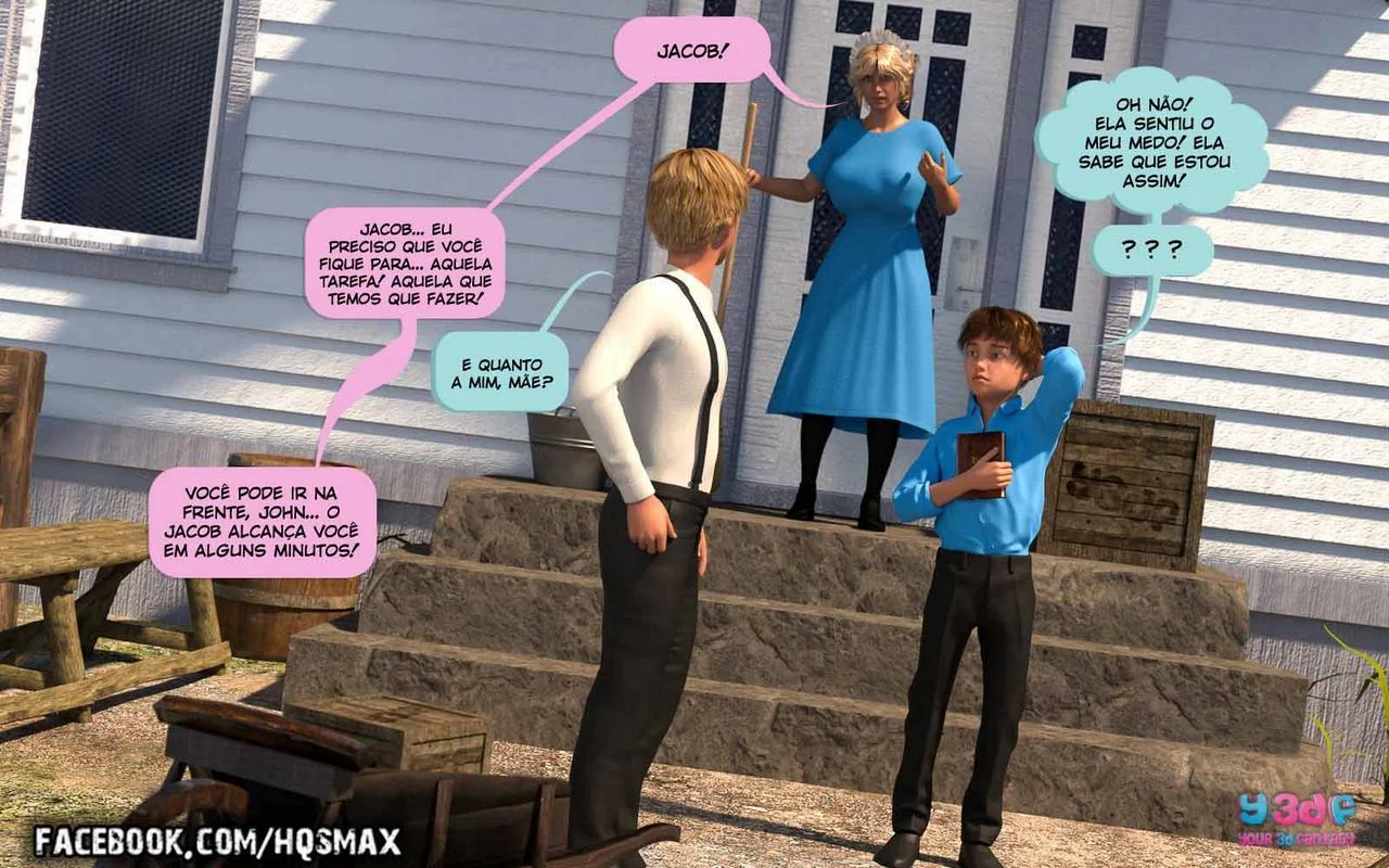 Deuteronomy: Quadrinhos Eróticos 3D com Cenas Explícitas de Porno Deuteronomy: Quadrinhos Eróticos 3D com Cenas Explícitas de Porno