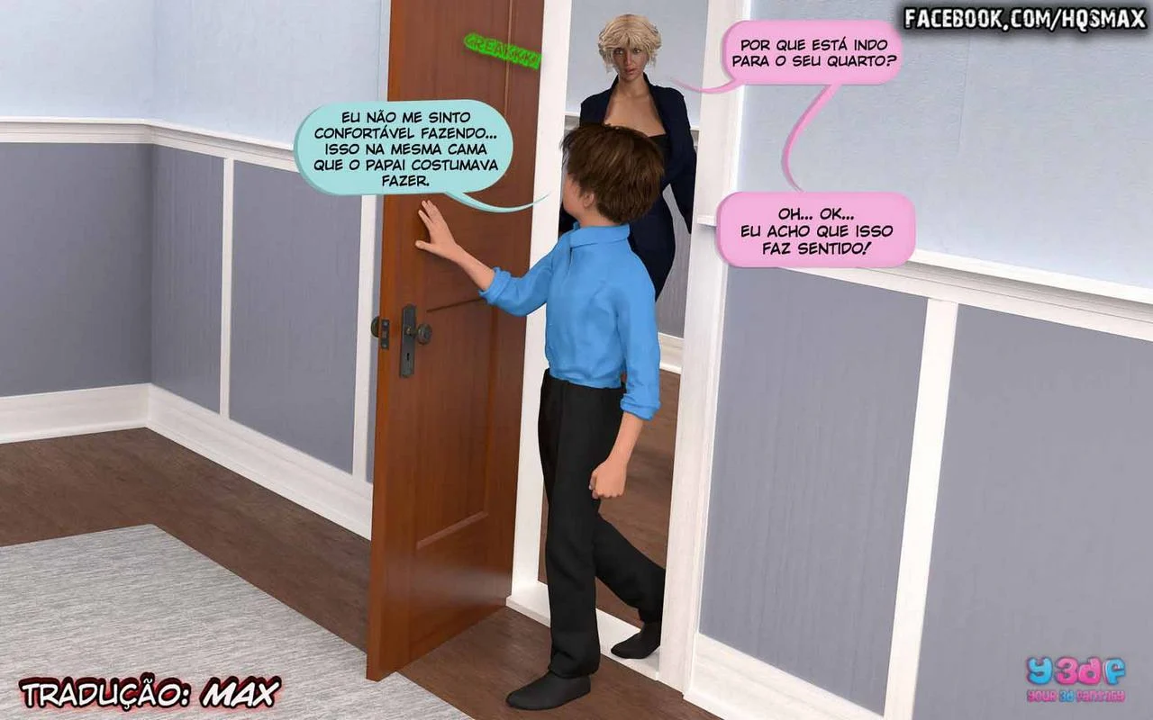 Deuteronomy: Quadrinhos Eróticos 3D com Cenas Explícitas de Porno