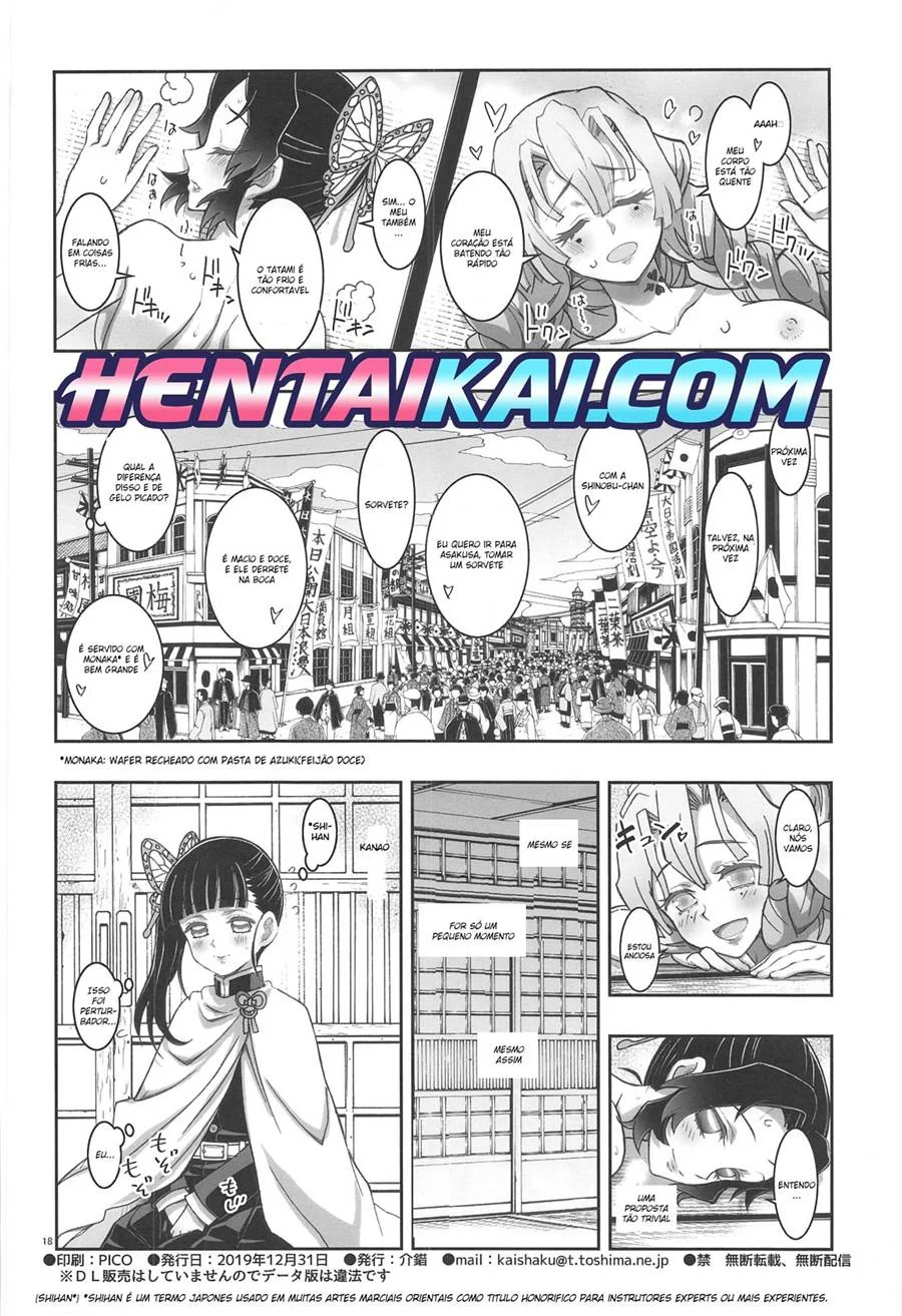 Pênis Gigante vs Vagina Faminta: Hentai Explícito de Kimetsu no Yaiba