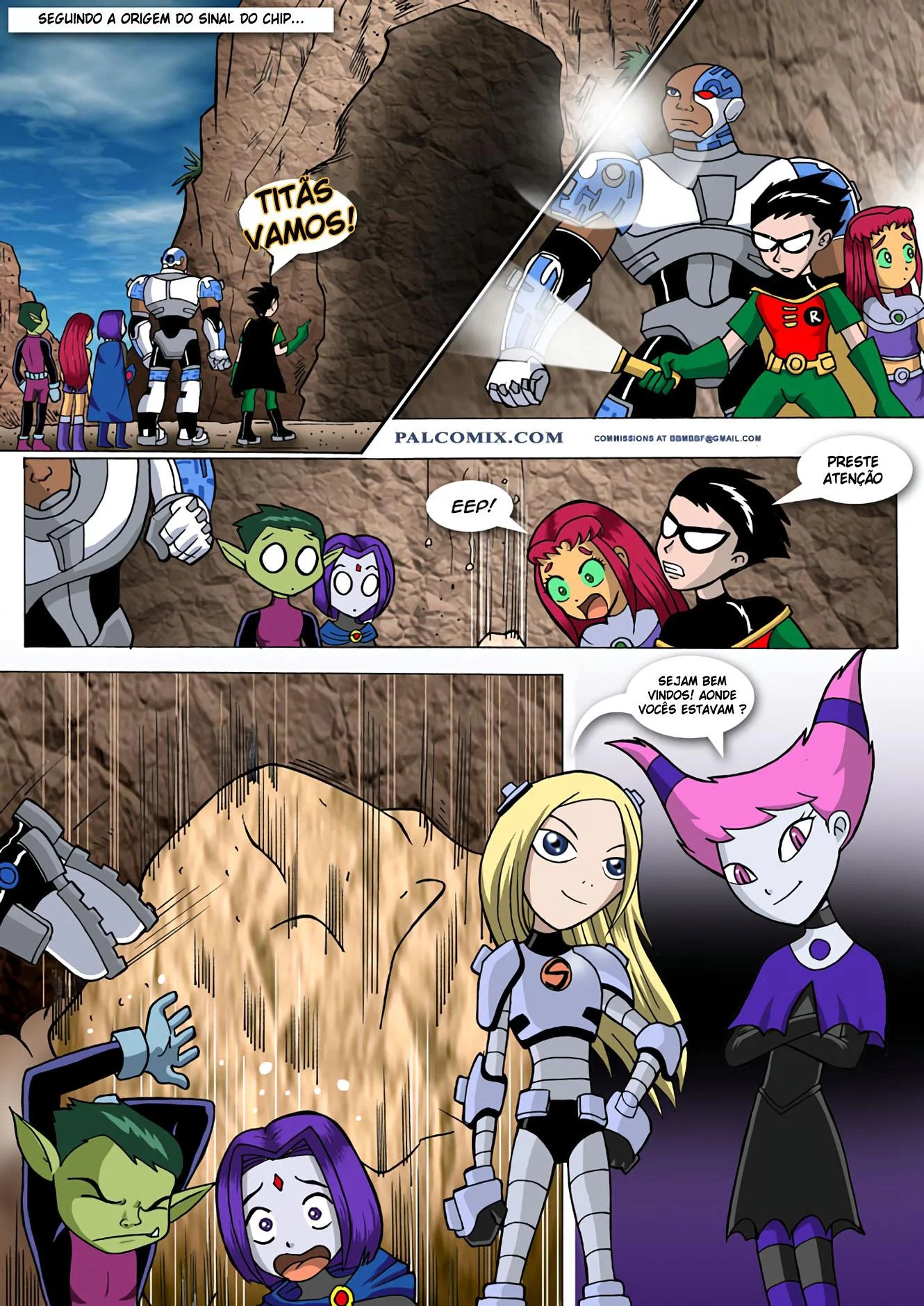 Ravena e Estelar Em Suruba Quente com Mutano - Comic Erótico Explícito Ravena e Estelar Em Suruba Quente com Mutano - Comic Erótico Explícito