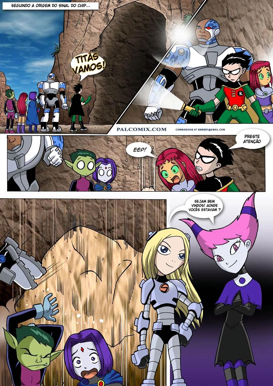 Mutante Tarado Violenta as Jovens Titãs em HQ Explícita de Sexo Brutal