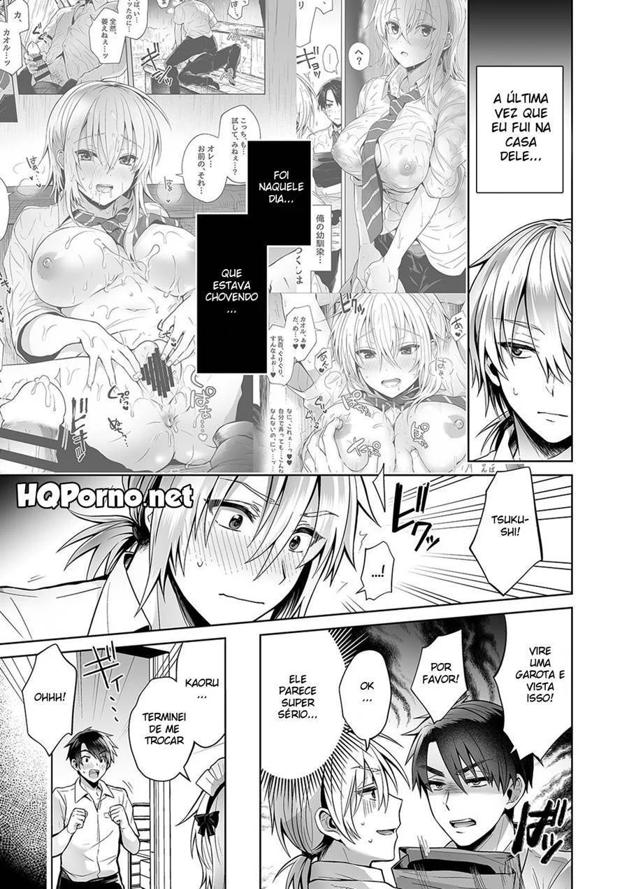 Melhor Amigo Erótico se Transforma em Garota e Atende Todos os Meus Desejos Sexuais