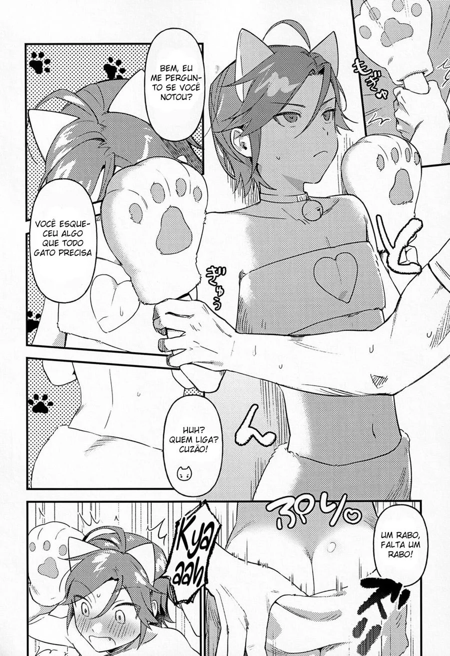 Exploração Safada com Seme Urso e Uke Gato em Yaoi Proibido