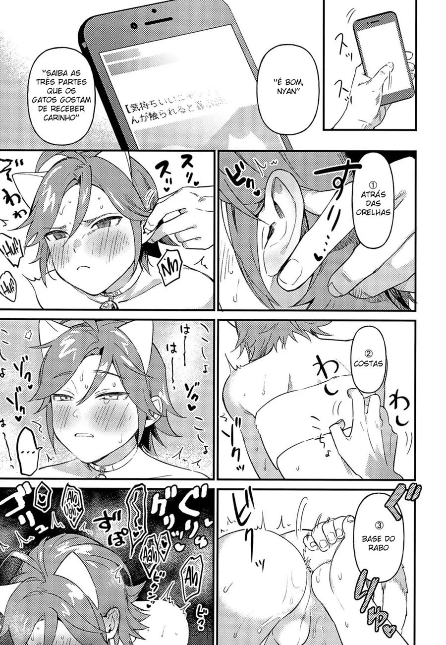 Exploração Safada com Seme Urso e Uke Gato em Yaoi Proibido