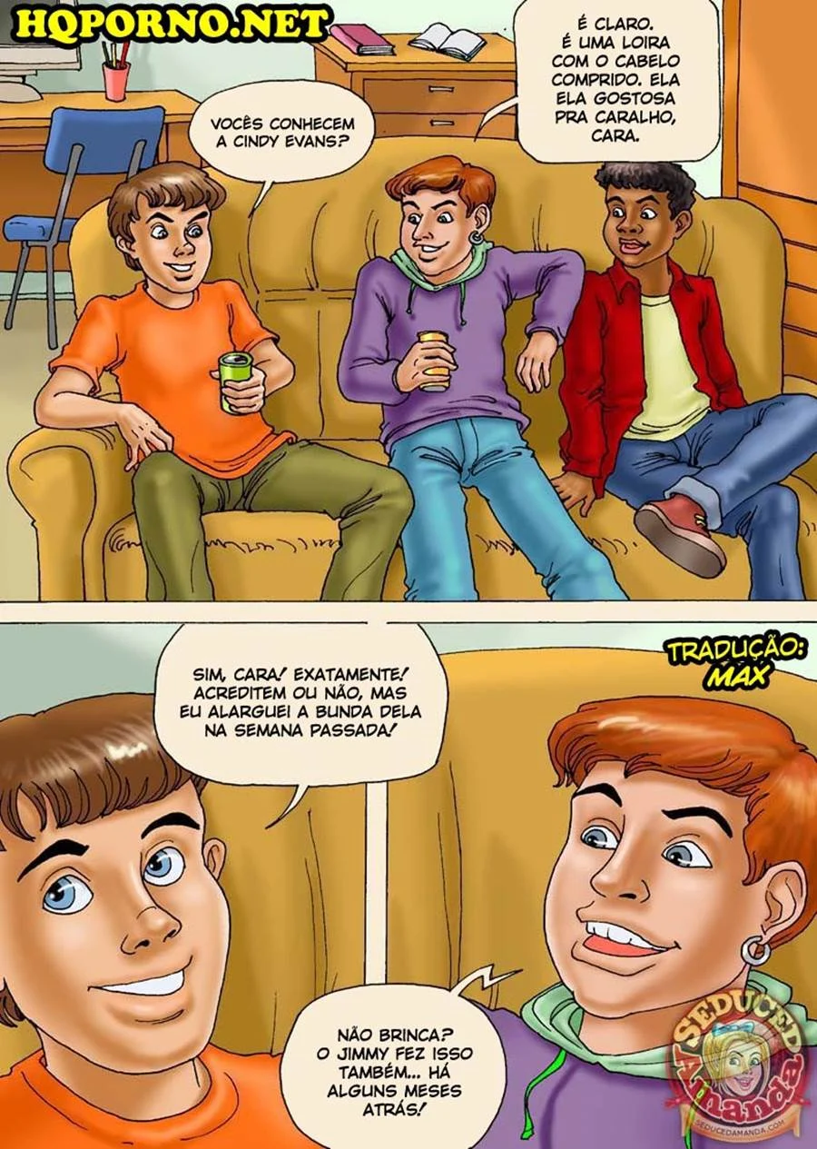 Meu irmão me treinou para ser putinha dele e dos amigos dele