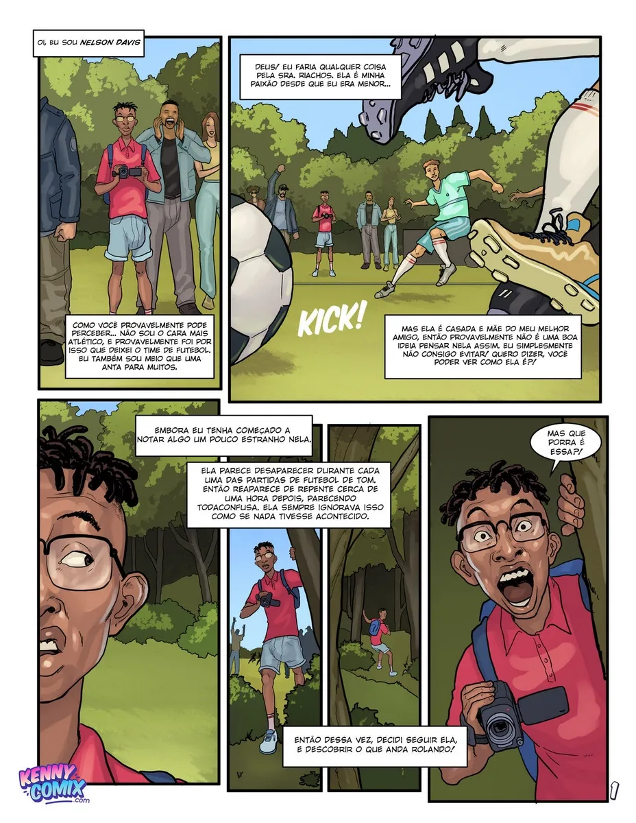 A Milf Gostosa do Time Fode com o Amigo do Filho – KennyComix