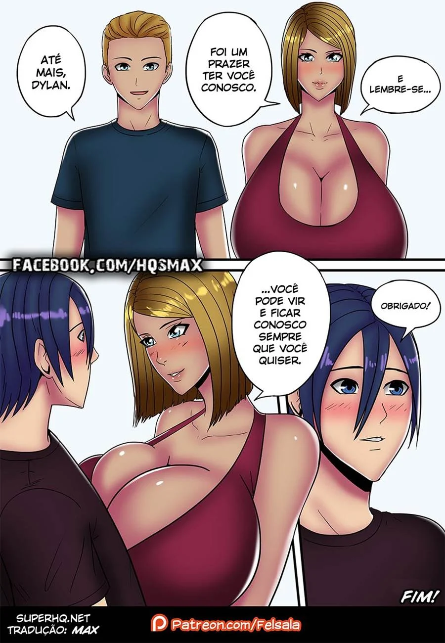 Uma MILF Insaciável na HQ: O Desejo Proibido da Mãe do Meu Amigo