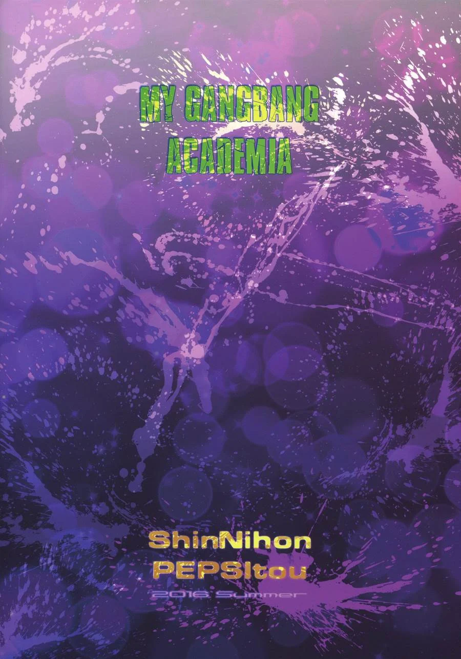 Quadrinhos Proibidos: Gangbang Explícito com os Heróis de My Hero Academia