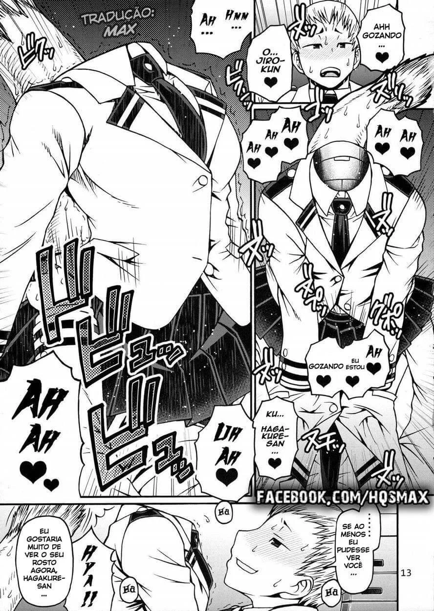 Heróis Eróticos em Ação: HQ Pornô Explícita de My Hero Academia