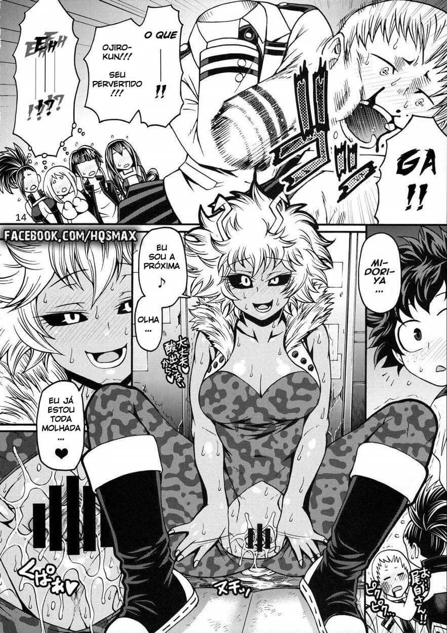 Heróis Eróticos em Ação: HQ Pornô Explícita de My Hero Academia