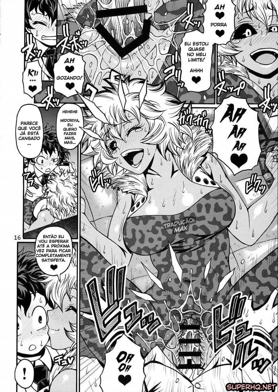 Heróis Eróticos em Ação: HQ Pornô Explícita de My Hero Academia