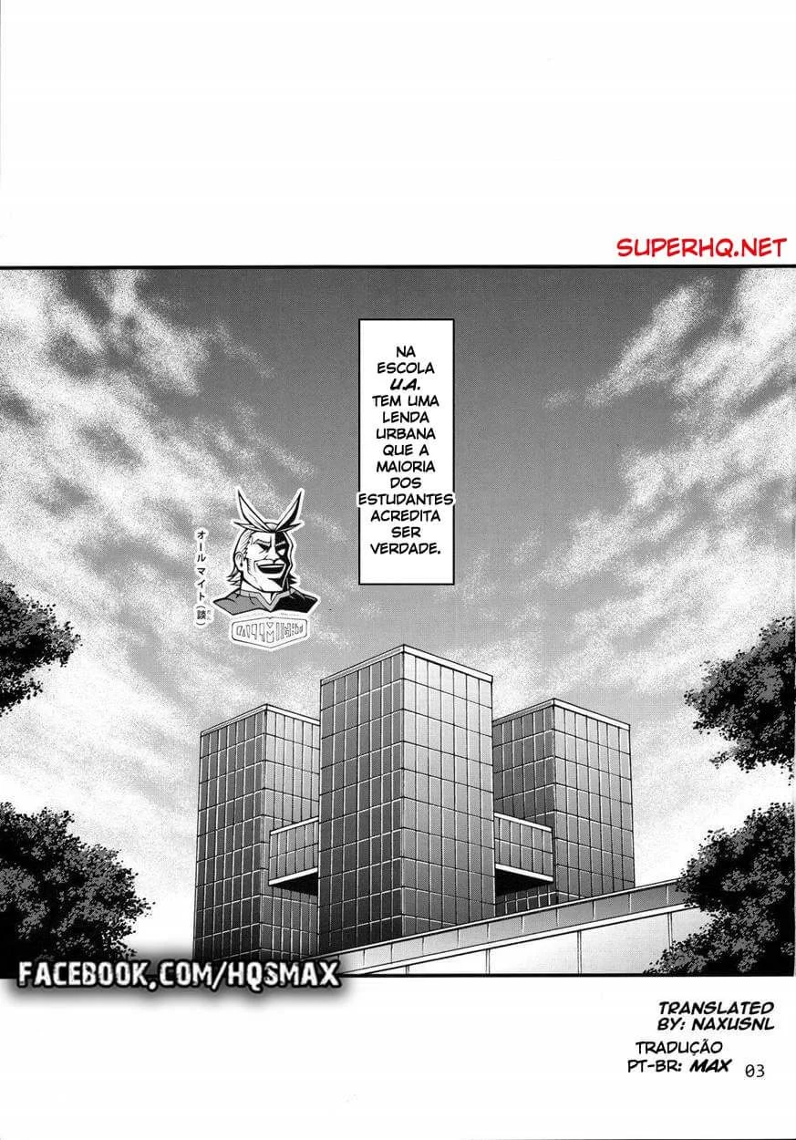 Heróis Eróticos em Ação: HQ Pornô Explícita de My Hero Academia