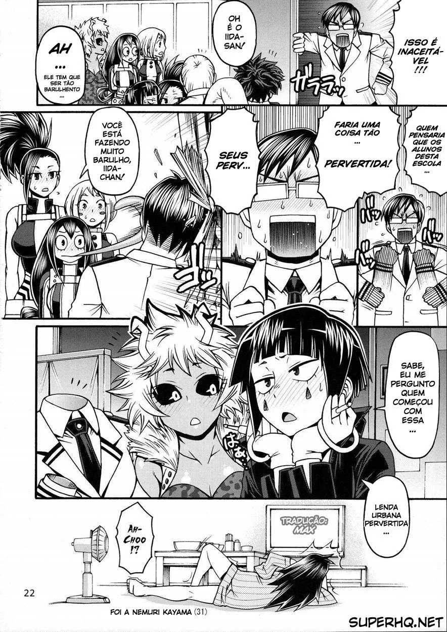 Heróis Eróticos em Ação: HQ Pornô Explícita de My Hero Academia