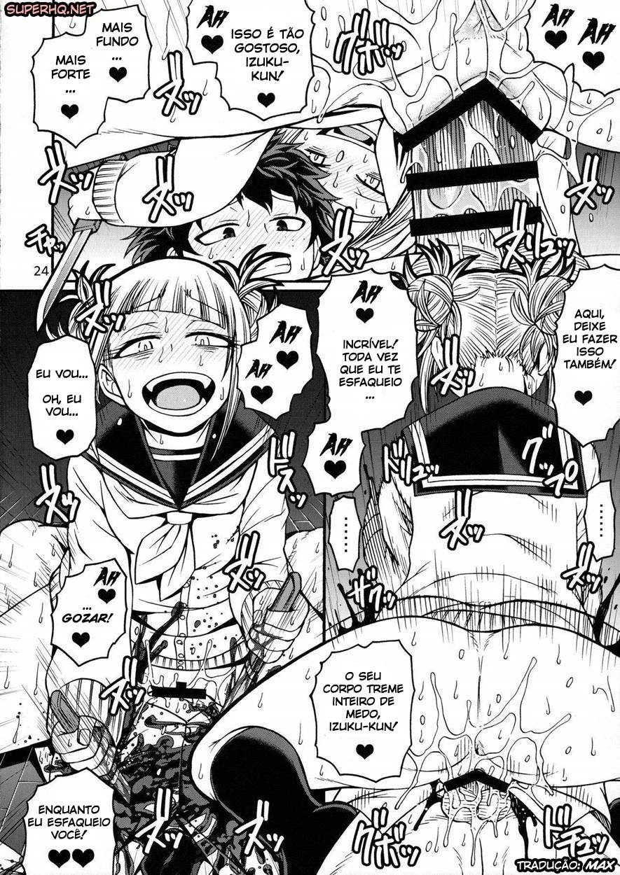 Heróis Eróticos em Ação: HQ Pornô Explícita de My Hero Academia