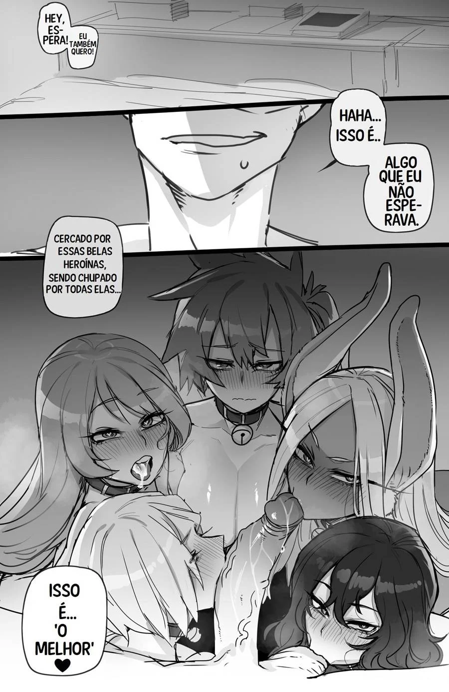 Heróis Natalinos de Sexo Explícito - Hentai Quente e Safado em HQ