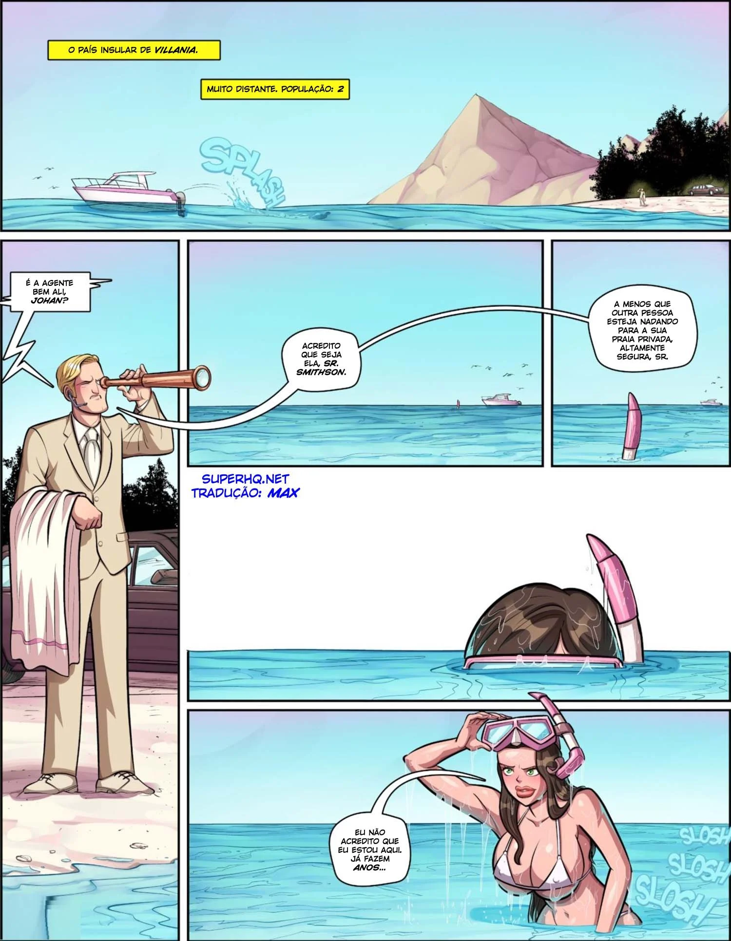 Sexo Animado: Espiãs em Missão Erótica nos Quadrinhos Proibidos Sexo Animado: Espiãs em Missão Erótica nos Quadrinhos Proibidos