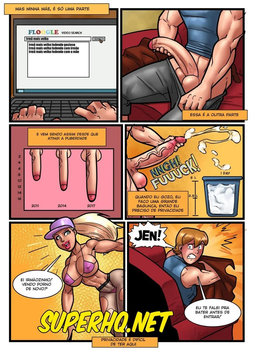 Mamãe e Irmã, Fodinhas Viciadas em Pirocas Gigantes - HQ Mamãe e Irmã, Fodinhas Viciadas em Pirocas Gigantes - HQ