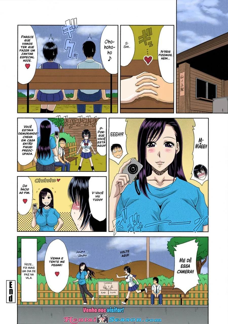 Pornô Explícito: Aventuras Sexuais na Vila da Montanha em HQ