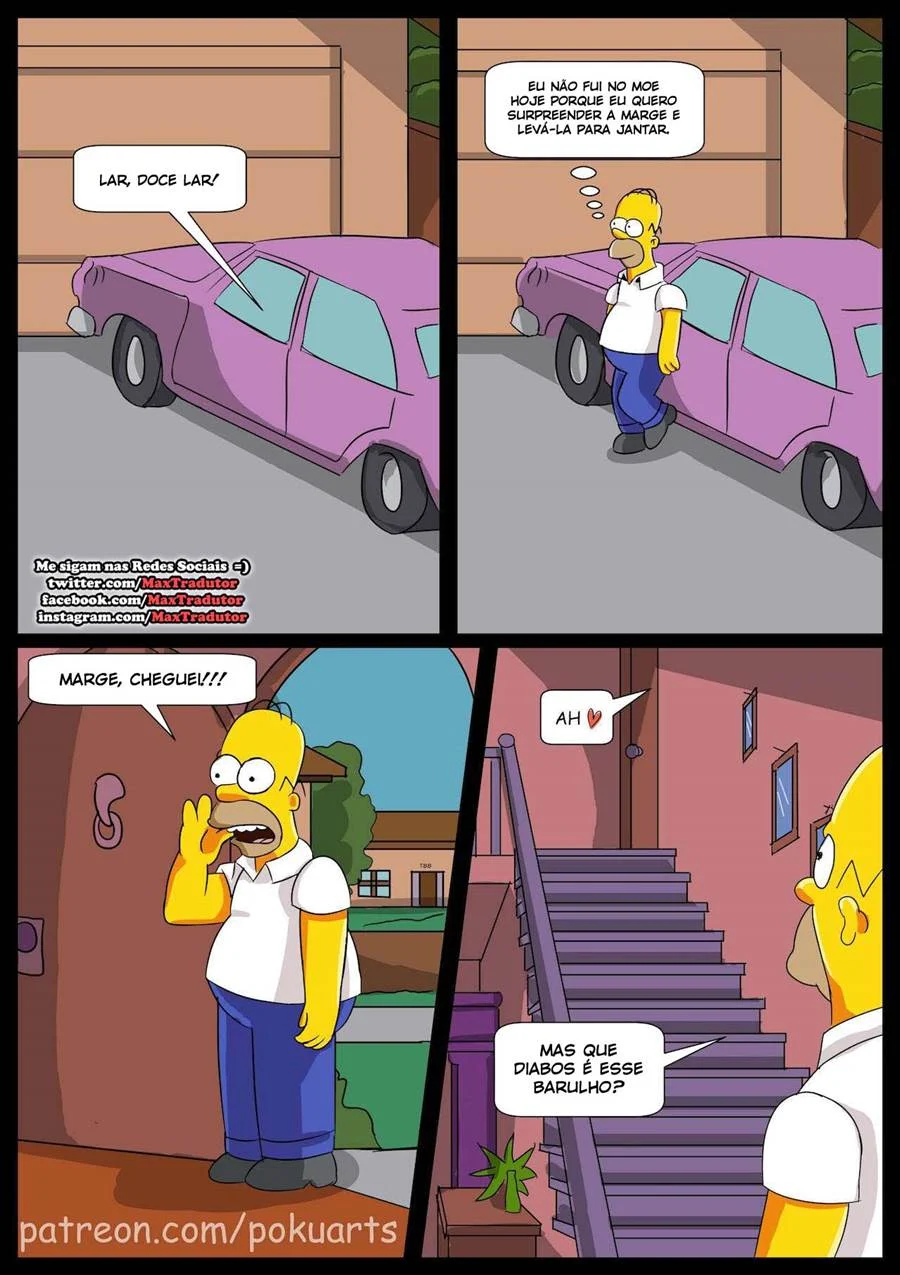 Meu Filho é Gigante - Quadrinhos Eróticos dos Simpsons com Cenas Explícitas