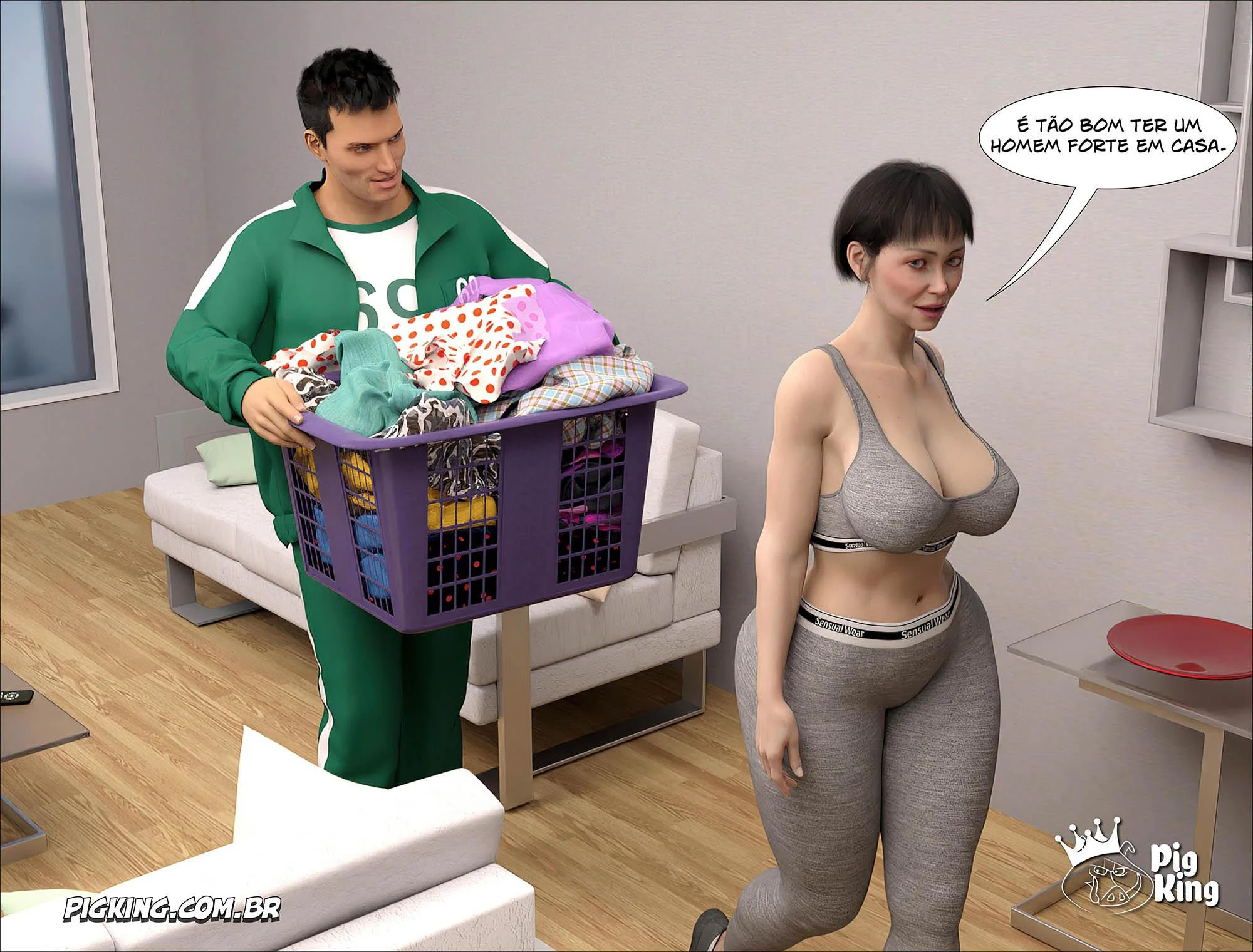 Família em Confusão: Encenações Eróticas com Filhos e Mãe Sedutora