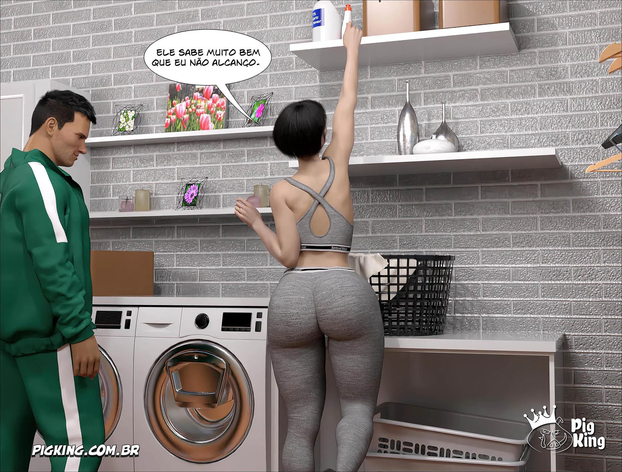 Família em Confusão: Encenações Eróticas com Filhos e Mãe Sedutora