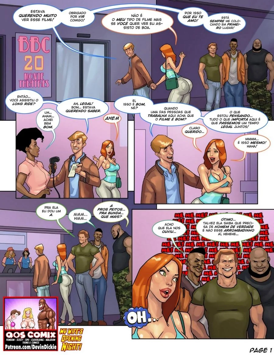 Noite de Abertura da Minha Esposa: Traição Ardente em Quadrinhos Sexuais Noite de Abertura da Minha Esposa: Traição Ardente em Quadrinhos Sexuais