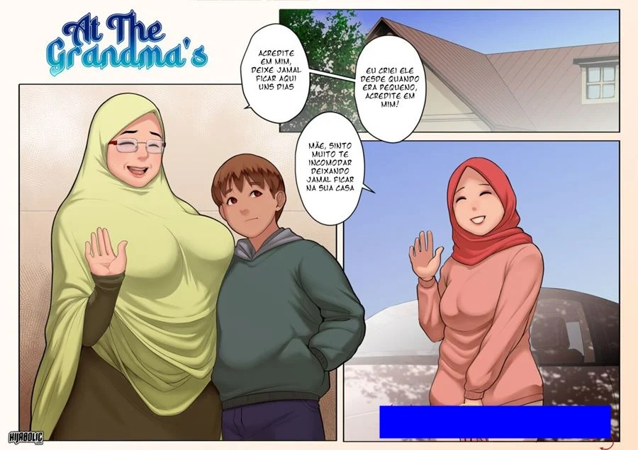 Na Casa da Vovó Explícita: Sexo Ardente e Proibições Árabes